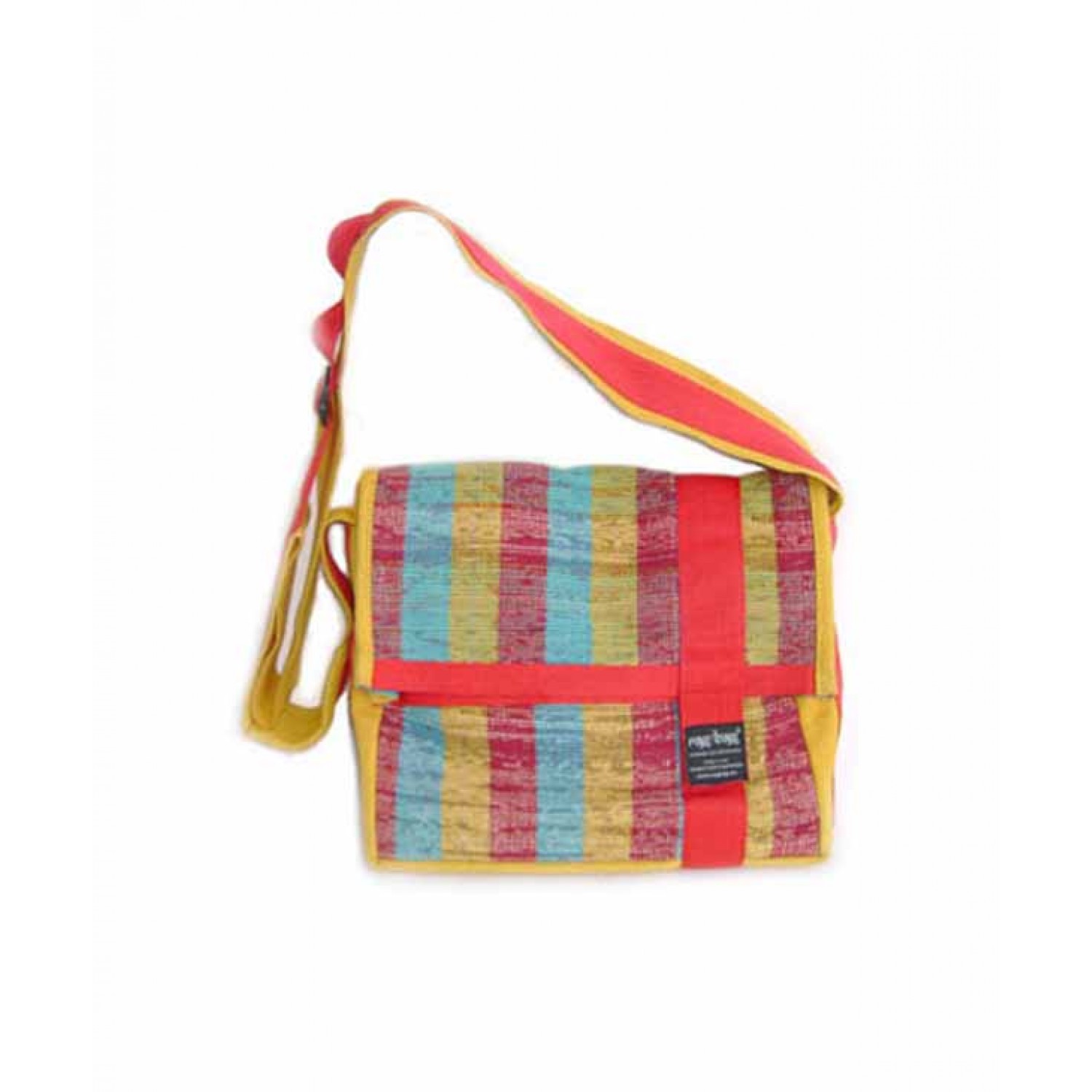 Colourful Shoulder Bag Sunset from recycled cotton | ragbag