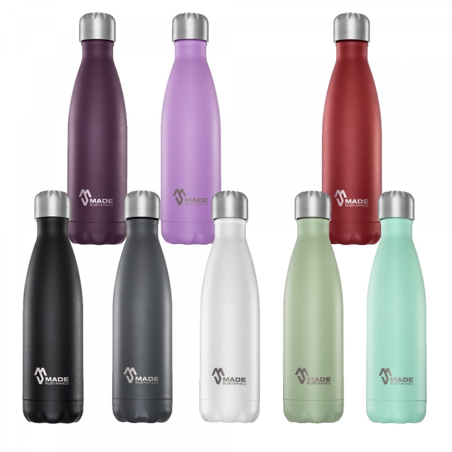 Plastic-free Knight Stainless Steel insulated Bottle » Made Sustained