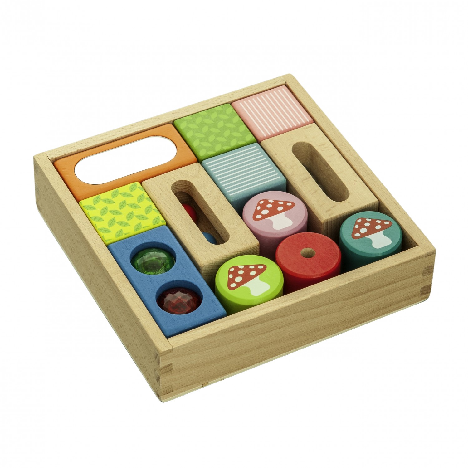 EverEarth Discovery Blocks using FSC® wood educational toy