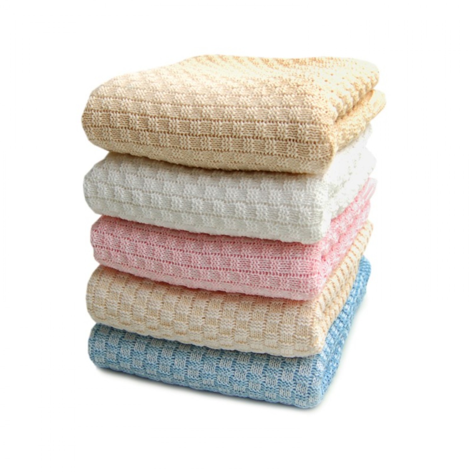 First Born Blanket of organic cotton, various colours