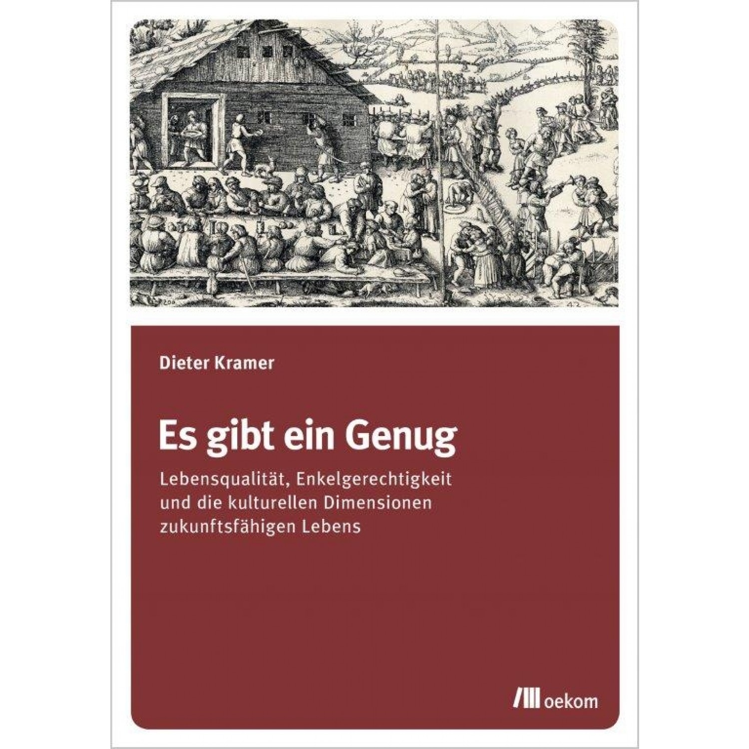 Es gibt ein Genug - German eco book | oekom publisher