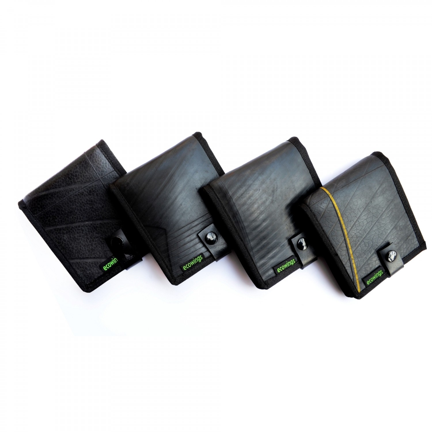 Ecowings Black Buck 2 vegan leather wallet