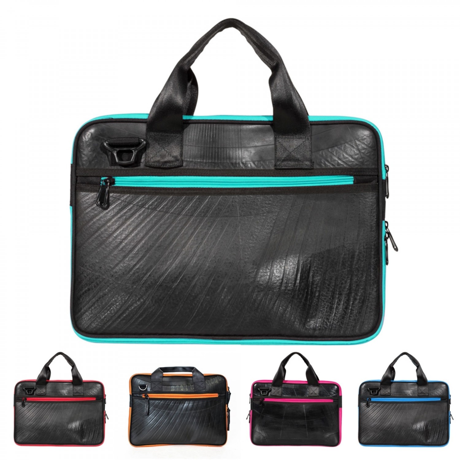 Ecowings Panther Laptop Bag - upcycled Shoulder Bag