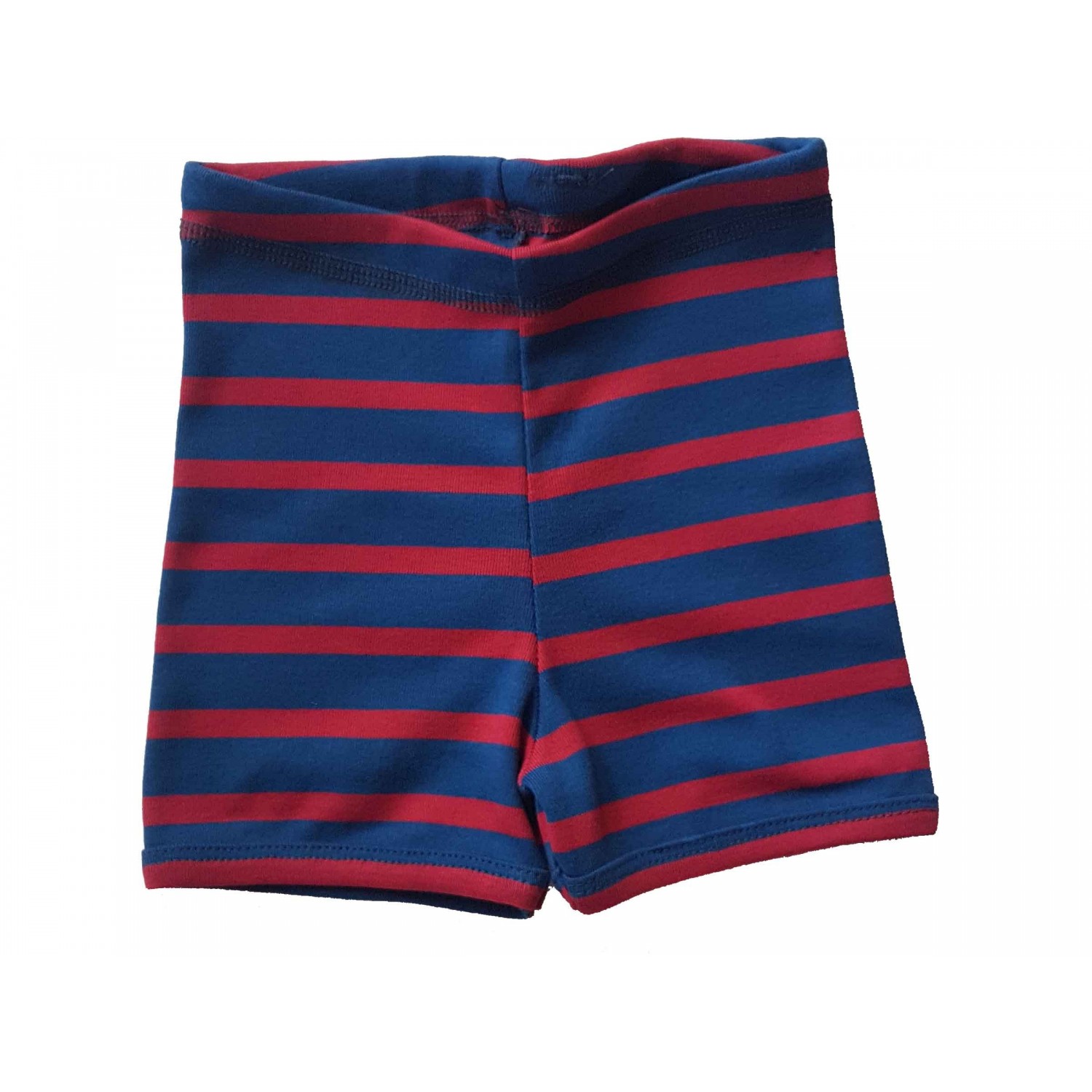 Unisex kids pants & organic cotton shorts for girls & boys, red-blue | Ulalue