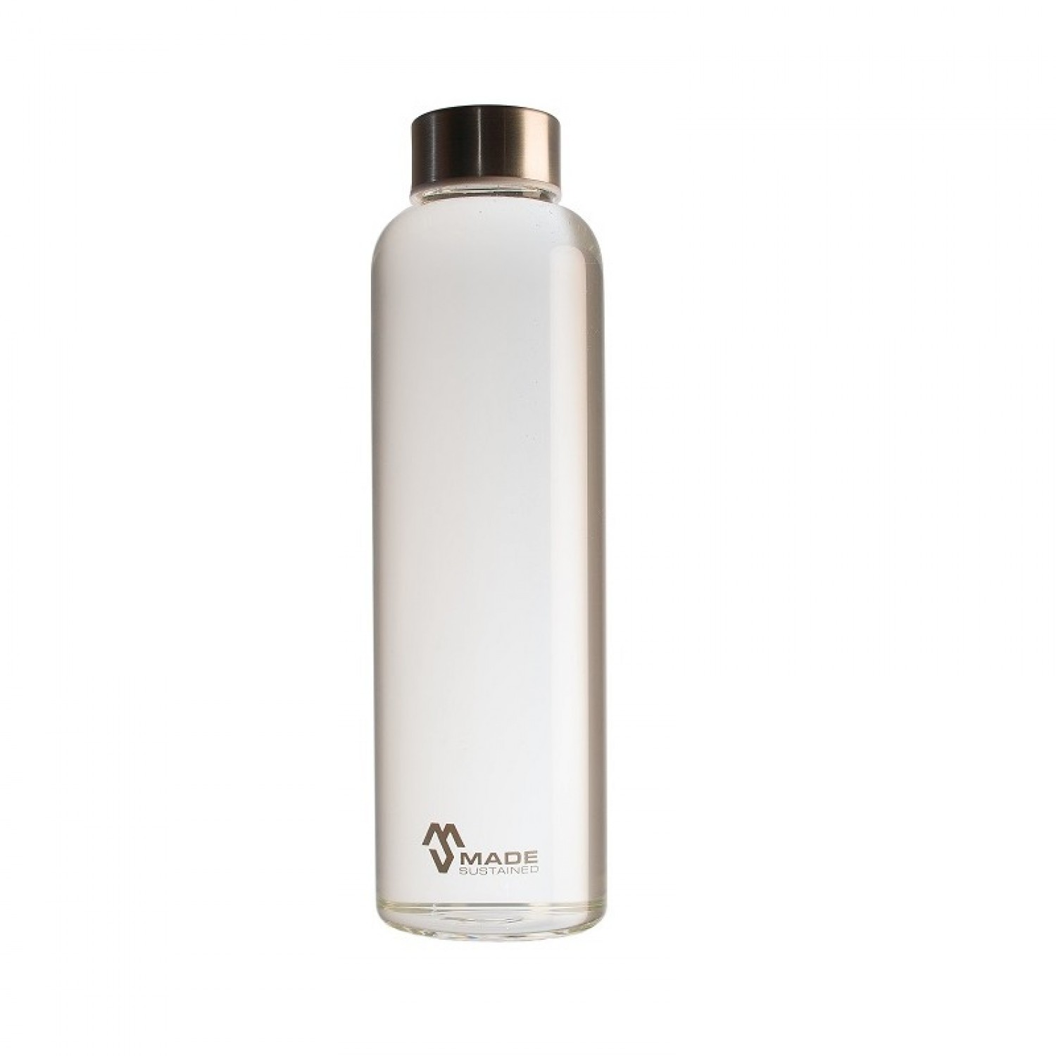 Glass Bottle 360ml | Stainless Steel Lid | Made Sustained