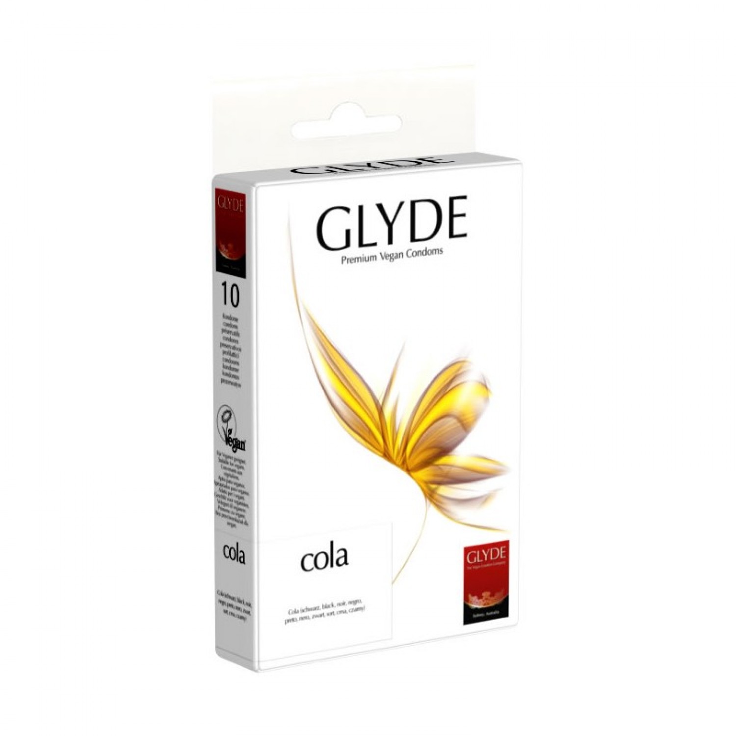 Glyde Vegan Condoms – Cola Flavour