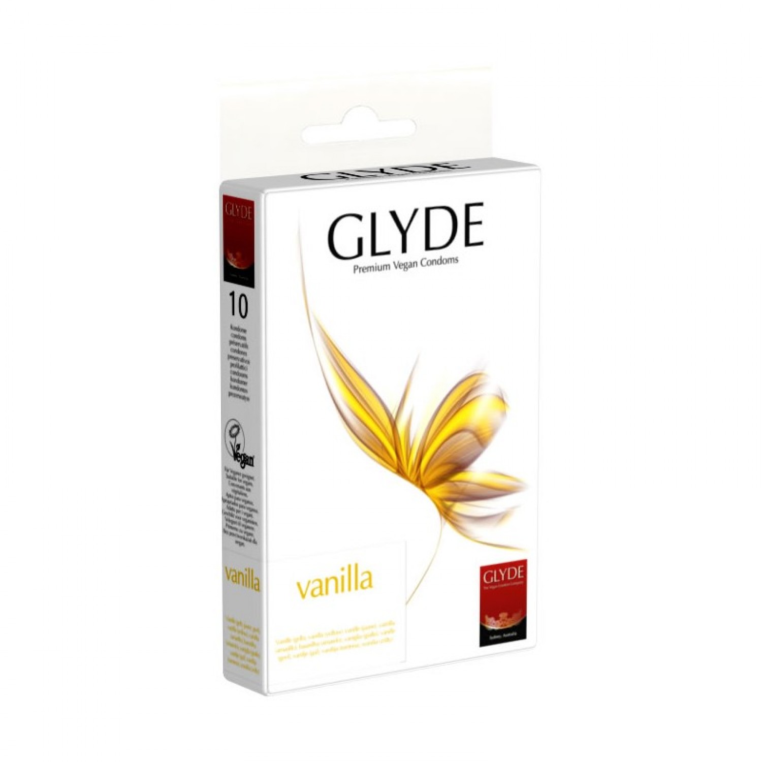 Glyde Vanilla Premium Vegan Condoms