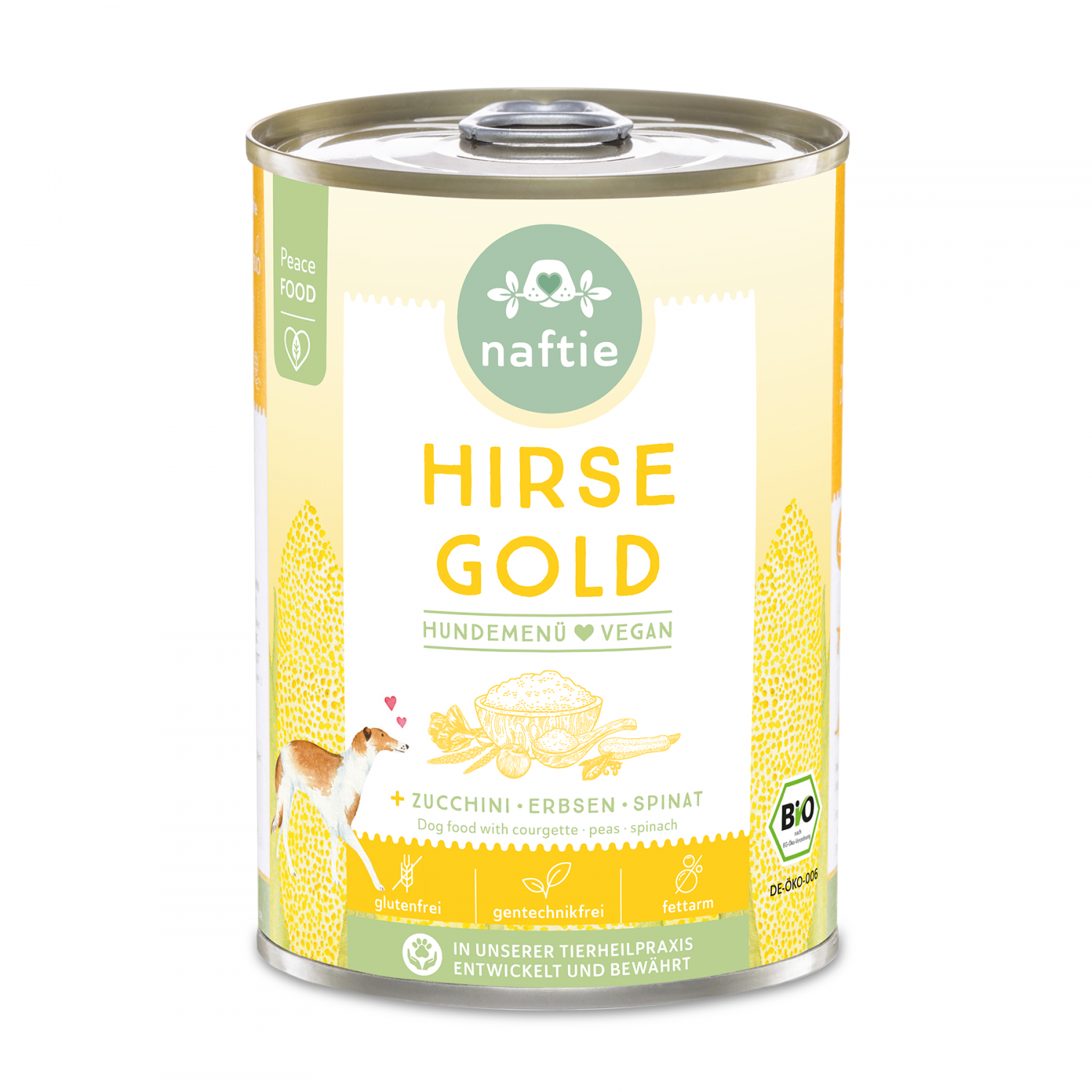 Organic Millet Gold vegan Wet Dog Food Meal » naftie