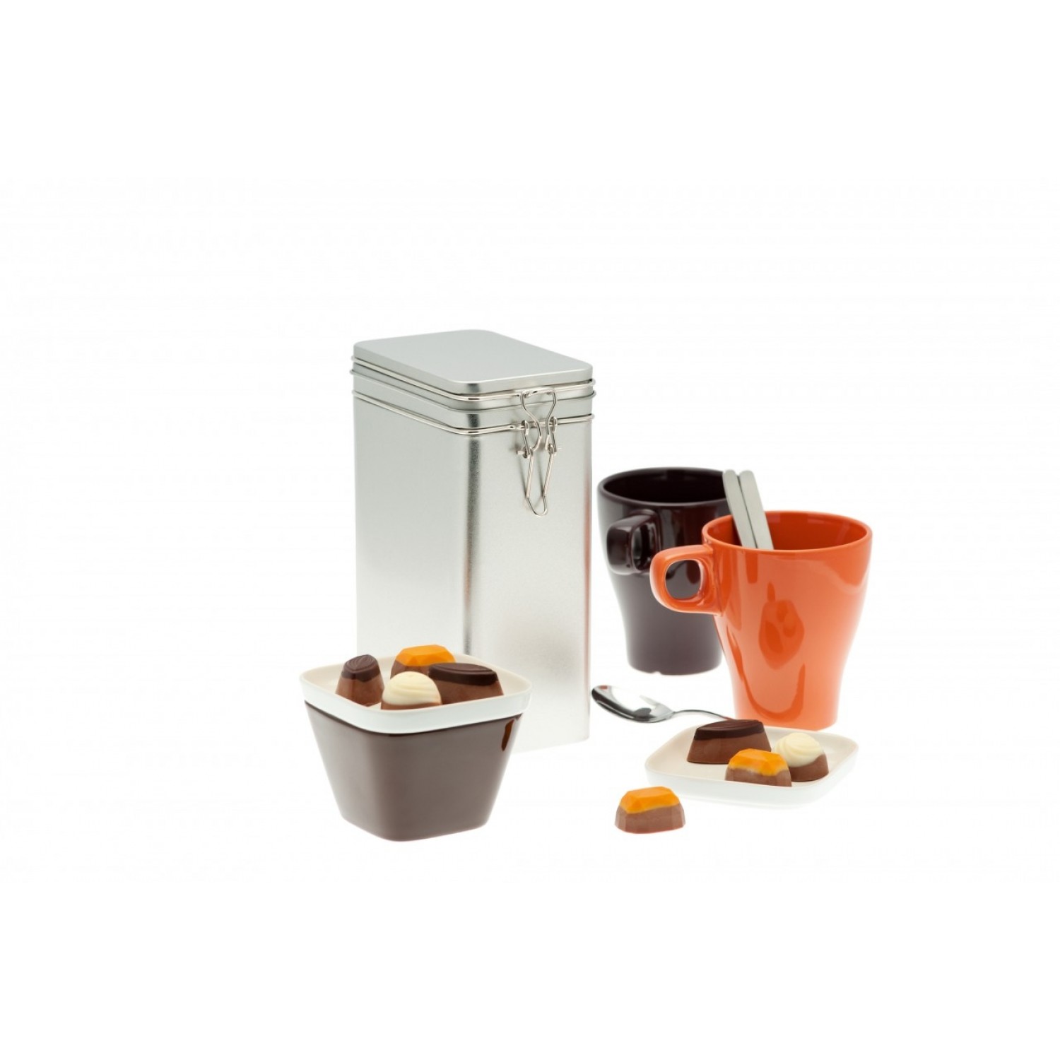 Tinplate food storage container & coffee can 500 | Tindobo