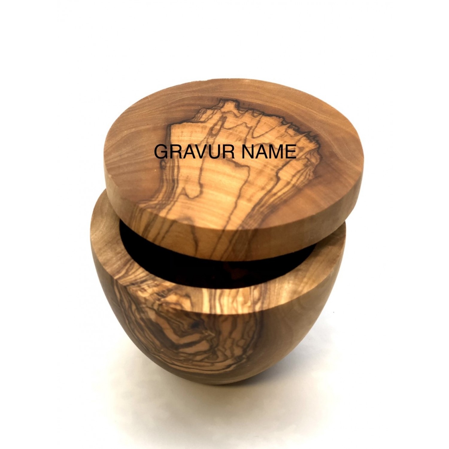 Milk Tooth Box of olive wood & children’s name engraving » D.O.M.