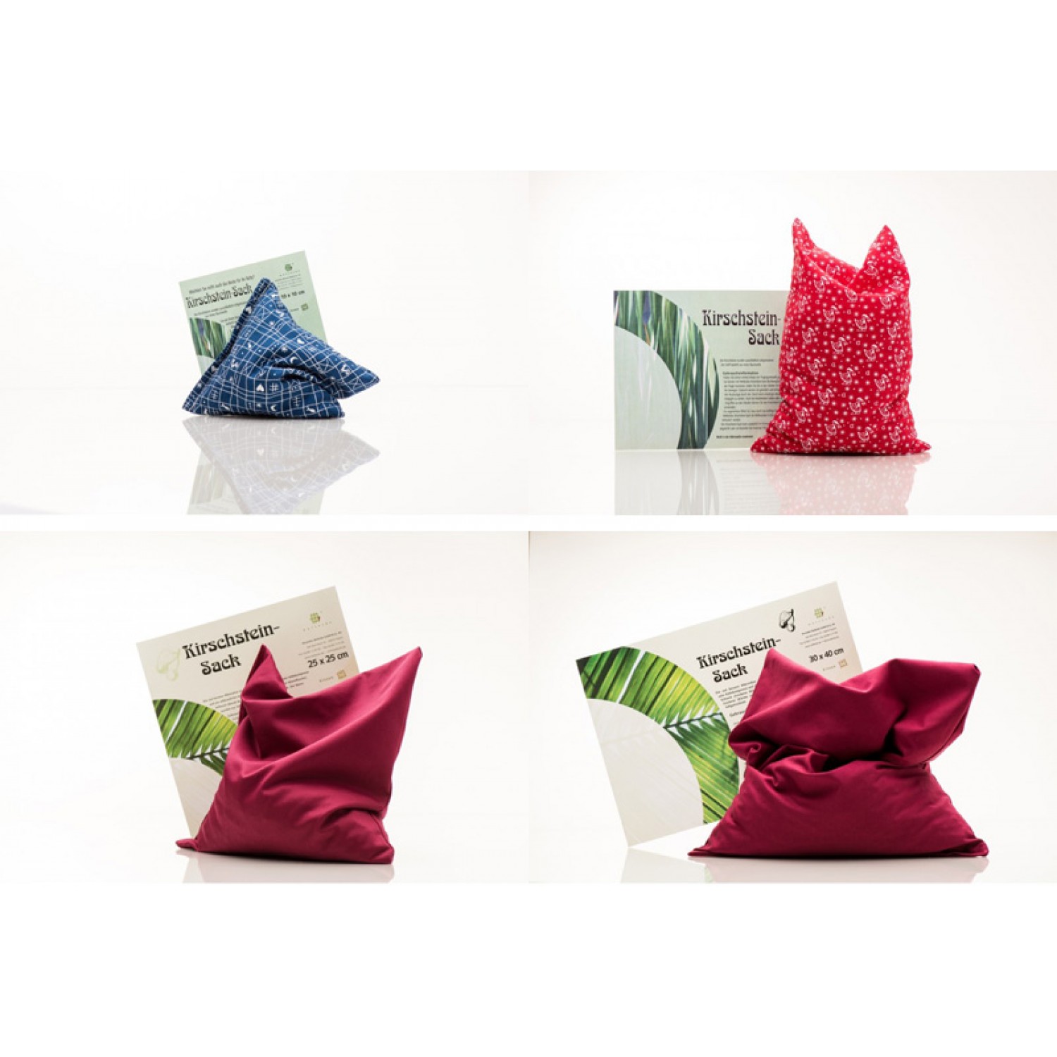 Hot Cherry Stone Pillow different sizes | Weltecke
