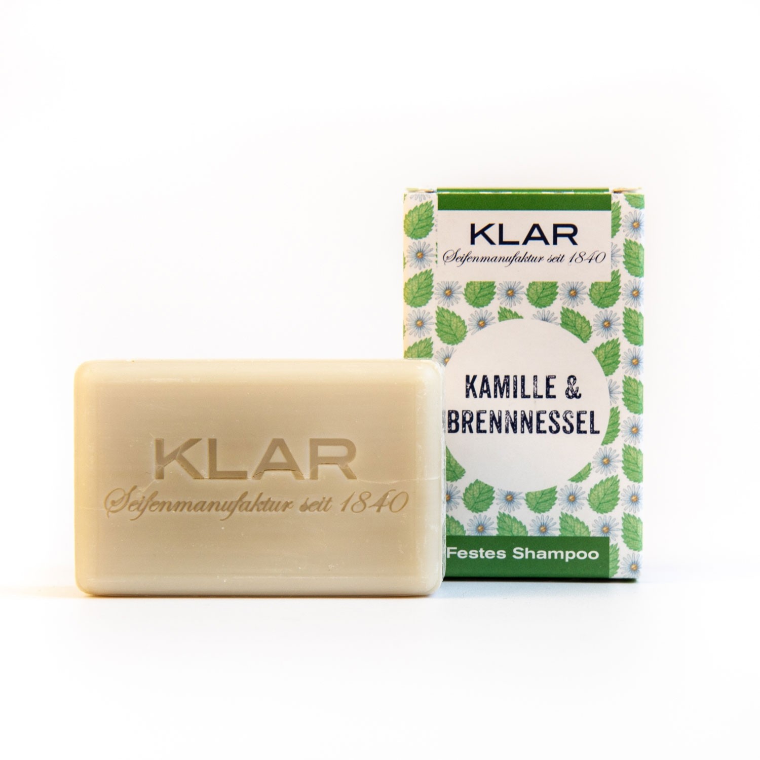 Solid Shampoo Chamomile & Nettle | Klar Soap