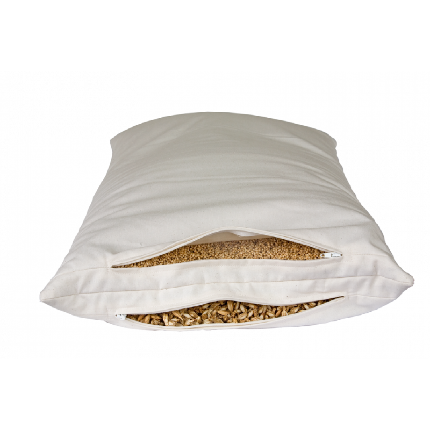 Combined 2-Chamber Pillow with organic spelt & millet husks | speltex