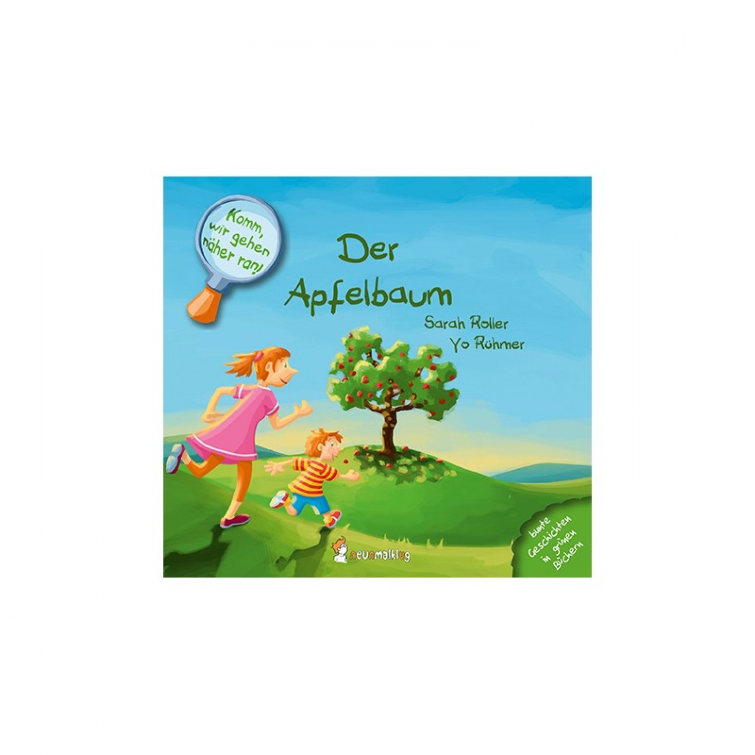 Picture Book Let’s get closer: The Apple Tree in German