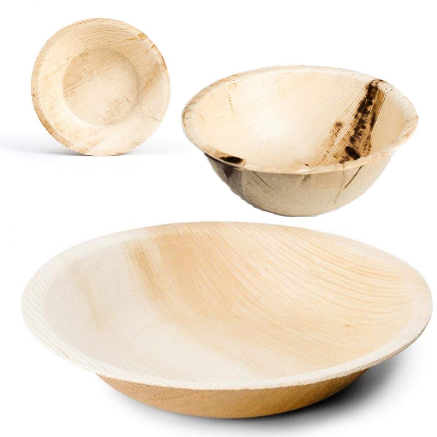 Round Leaf Bowls Leef Signature Line - organic bowls