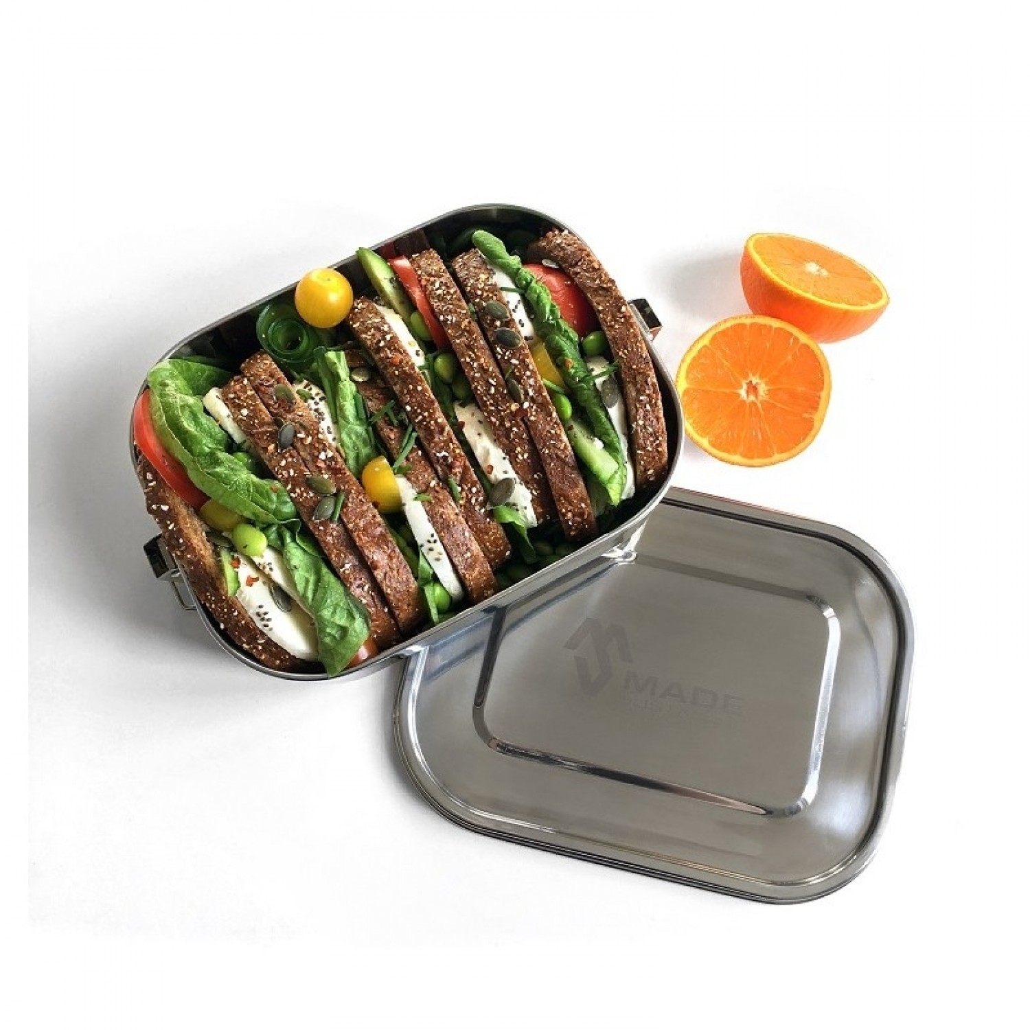 Large Leakproof Stainless Steel Lunchbox | Made Sustained