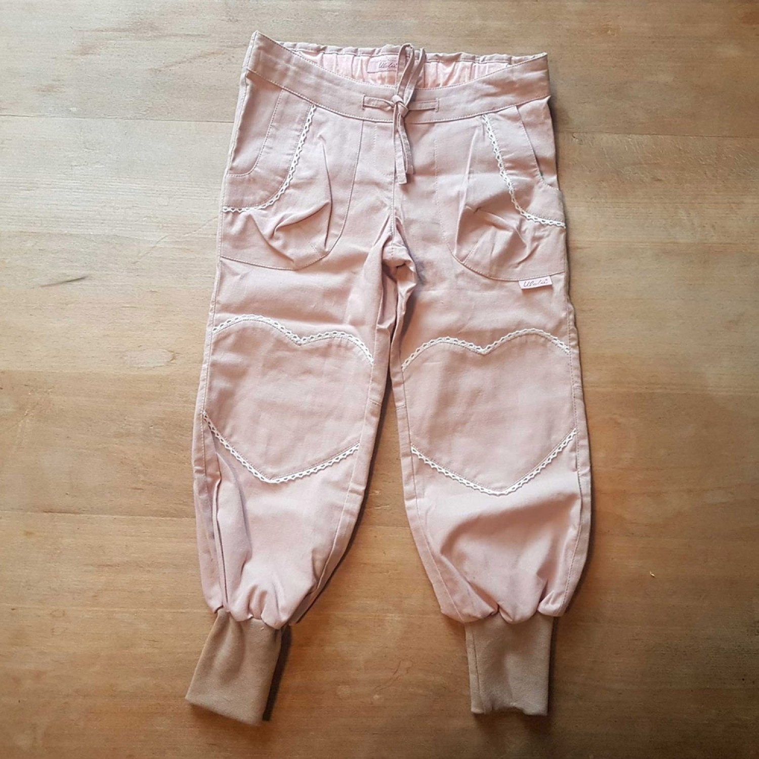 Summer Trousers Dusky Pink Organic Cotton | Ulalue