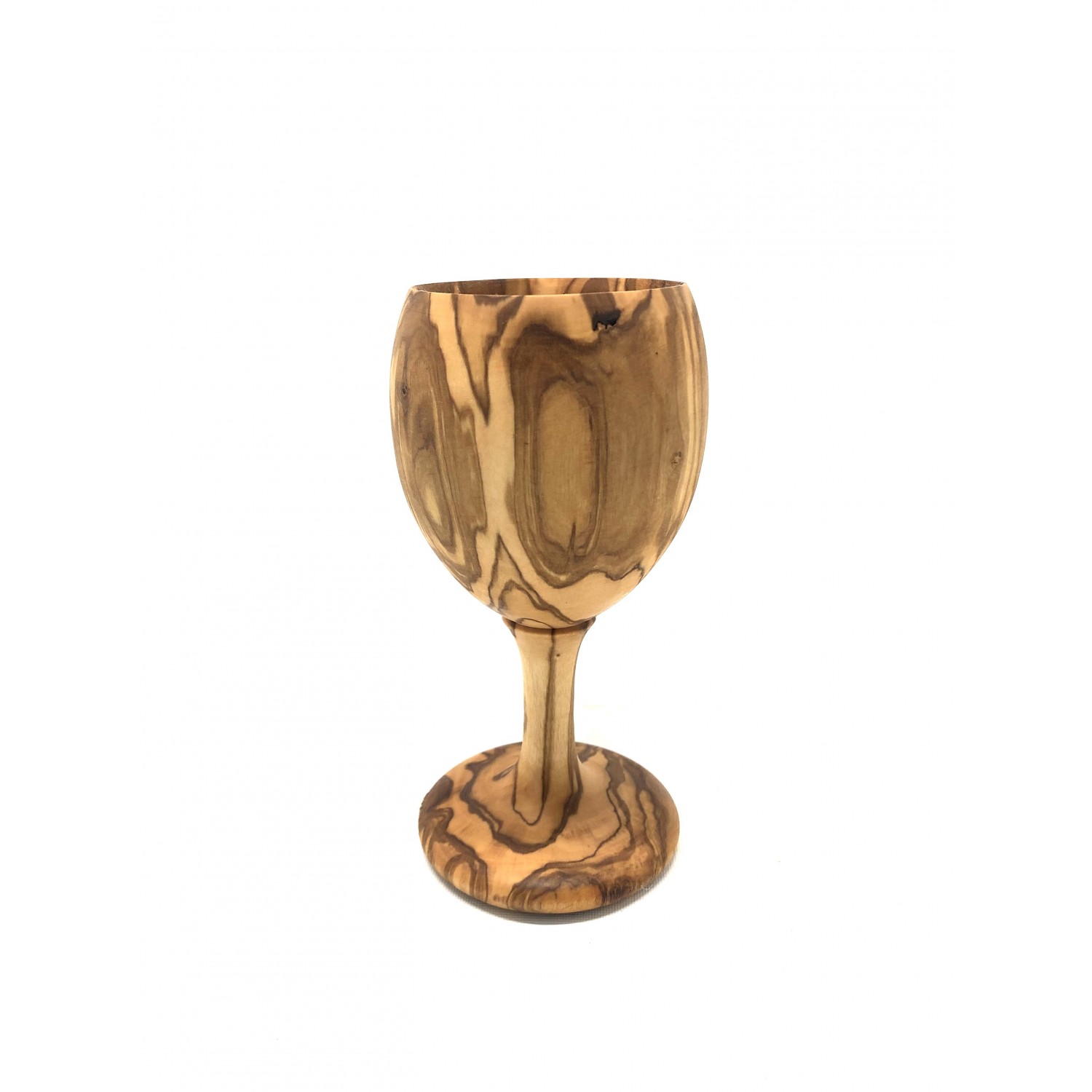 Sustainable Olive Wood Wine Goblet » D.O.M.