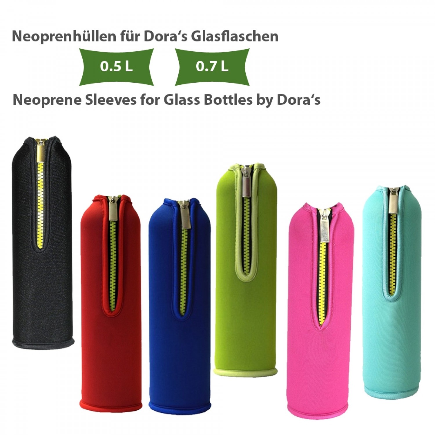 Spare Neoprene Sleeve for Dora’s glass bottle