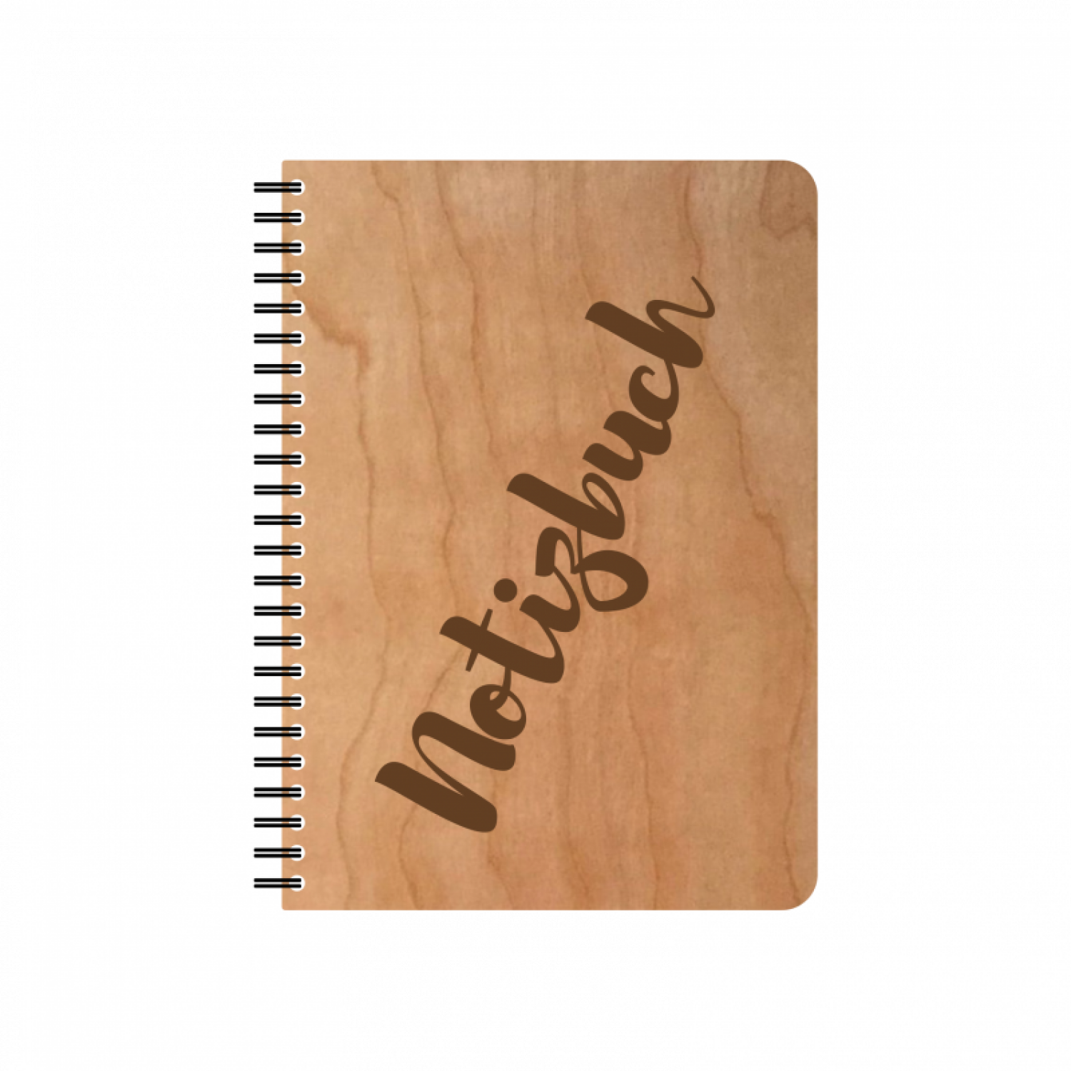 Cherrywood Veneer Cover Eco Notebook & FSC® Paper | Echtholz