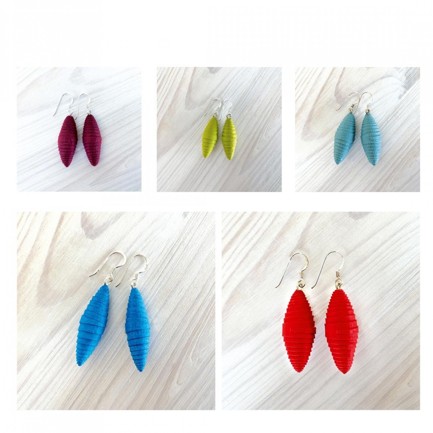 Handmade Spindle Earrings » Sundara