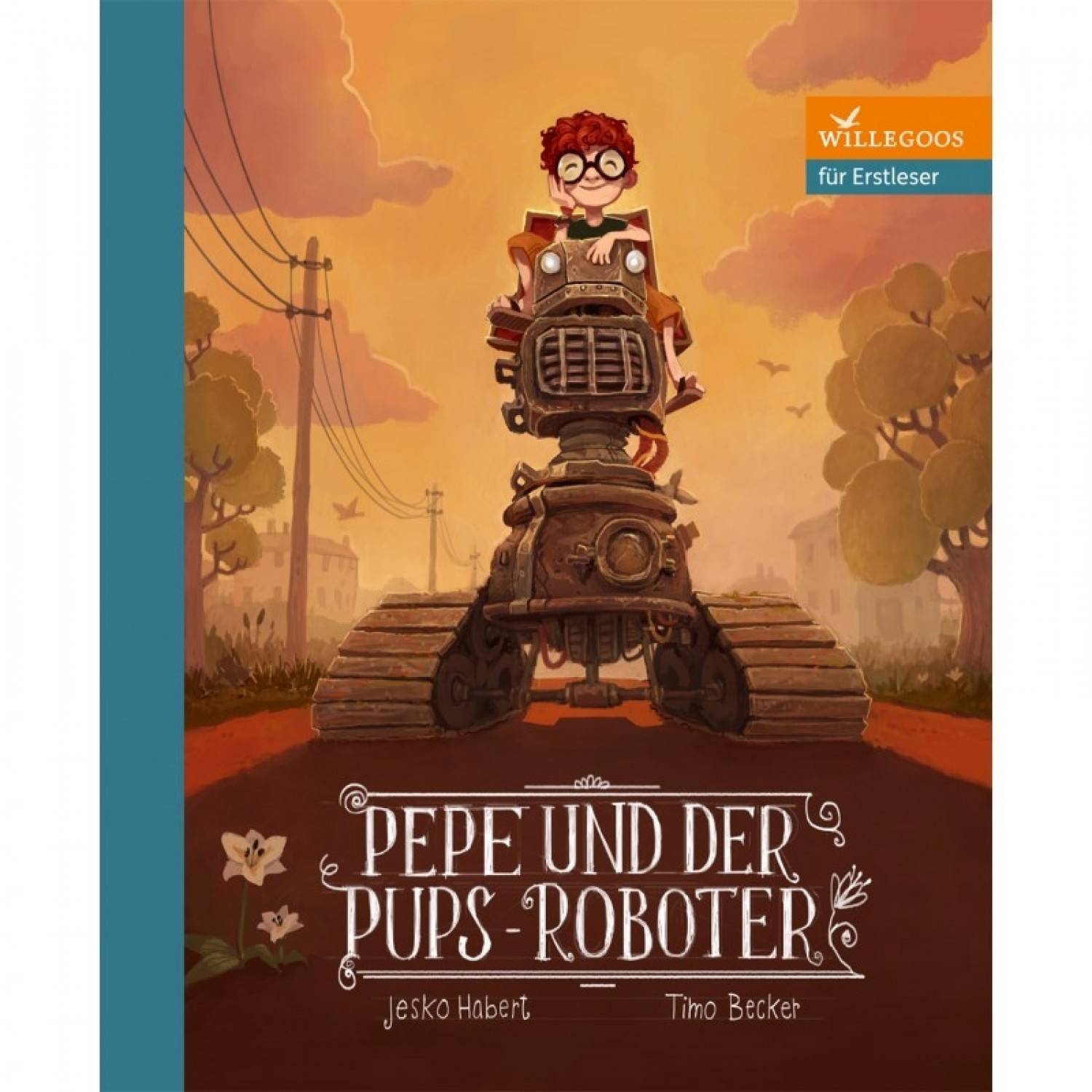 German children’s book - Pepe und der Pups-Roboter | Willegoos