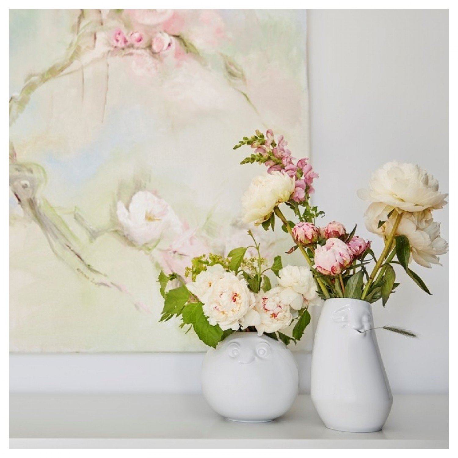 Porcelain Vase Set »Amused & Laid-back«, white | 58Products