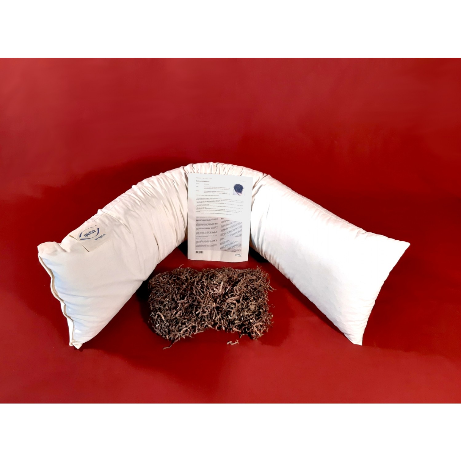 Side Sleeper Pillow with wild seaweed & natural rubber | speltex