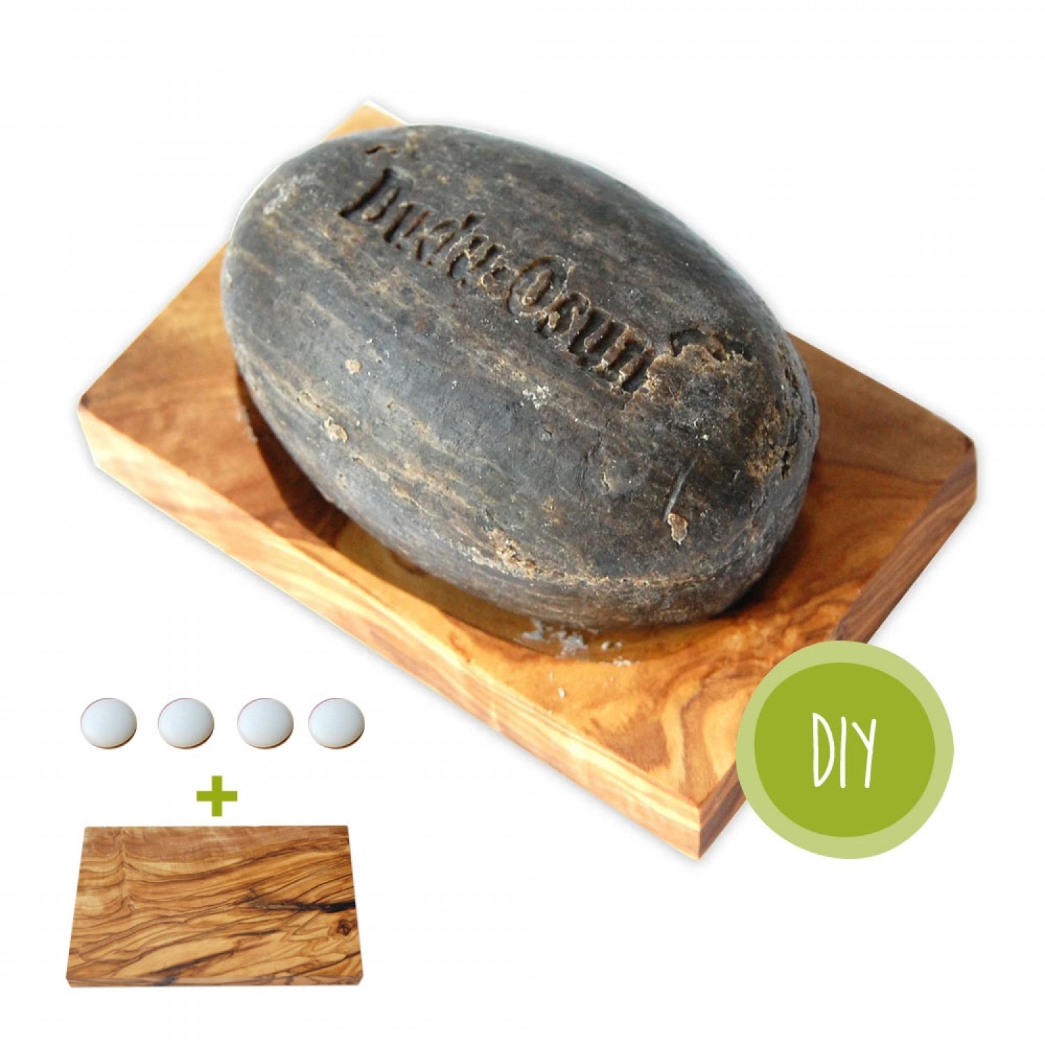 DIY Soap Tray ANGULAR Olive Wood » D.O.M.