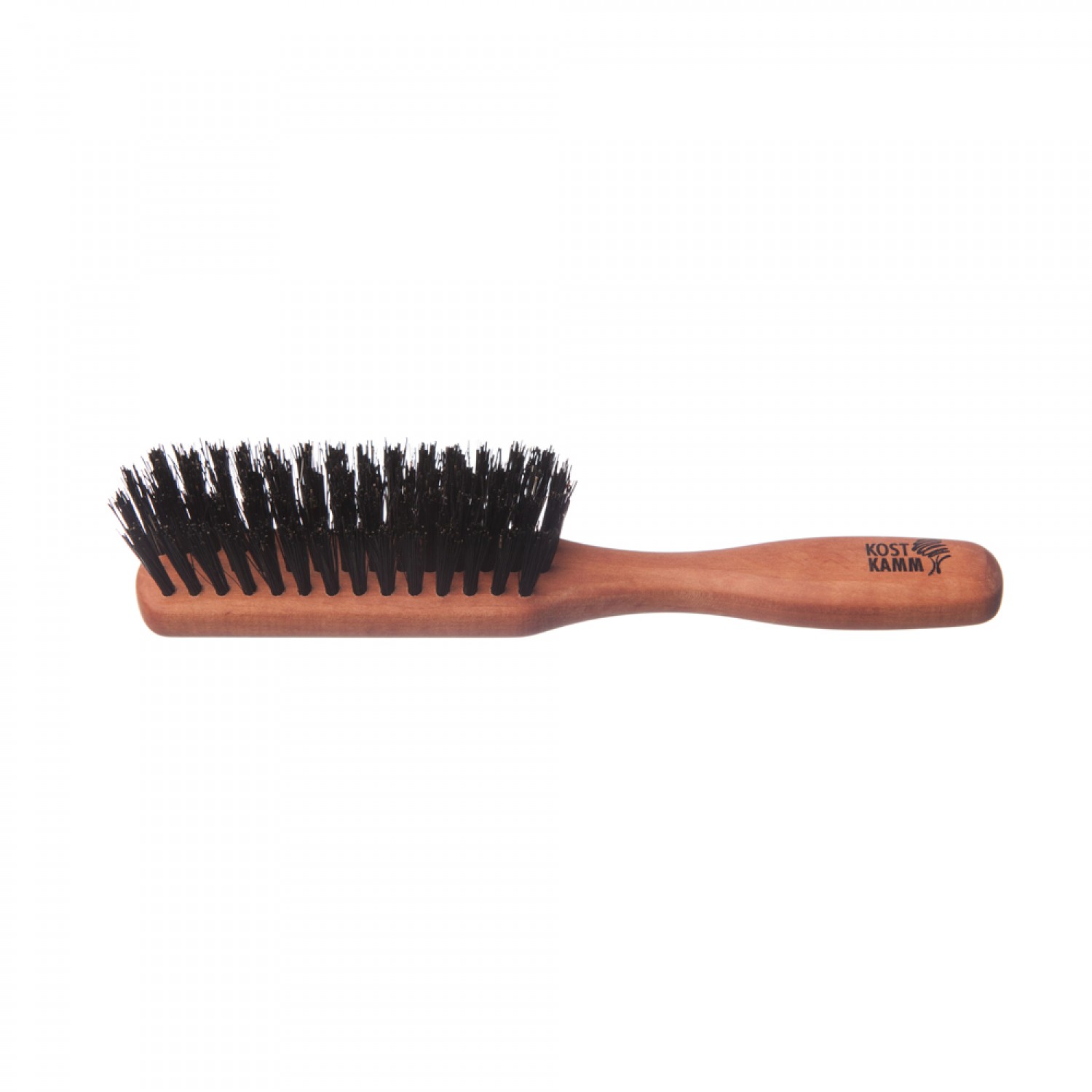 Boar Bristles Hairbrush and Pear Wood for Pocket | Kost Kamm