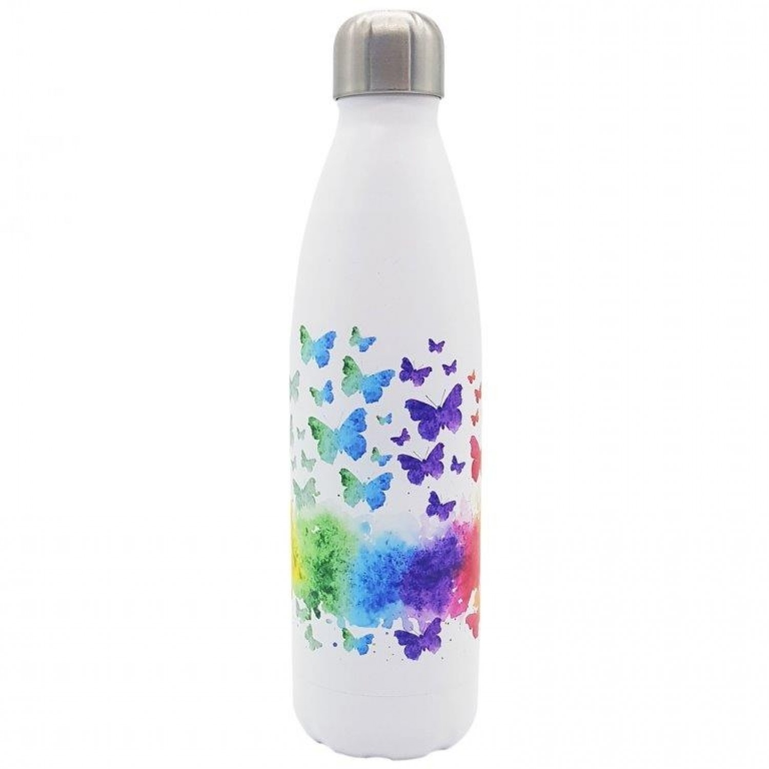 Stainless Steel Insulated Water Bottle Butterfly-Imprint | Dora’s