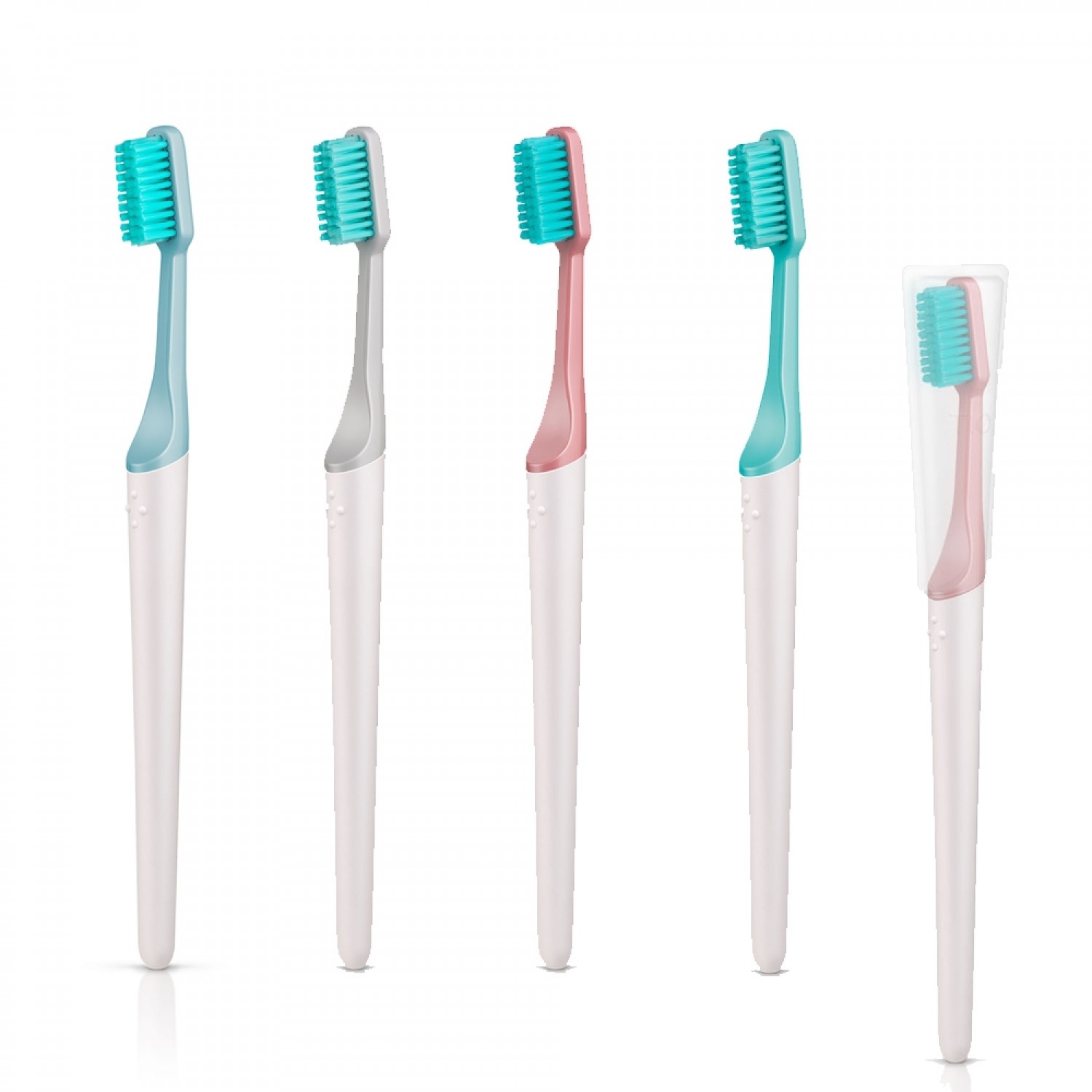 Reusable TIObrush toothbrush with travel case | TIOcare
