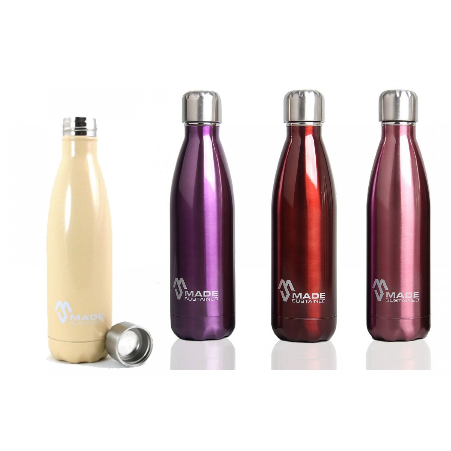 Made Sustained Stainless Steel Bottle Glossy