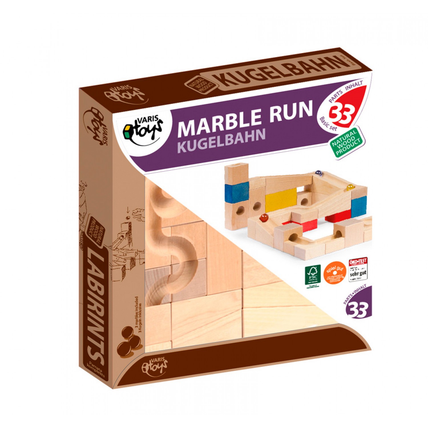 VARIS Marble Run Basic Set 