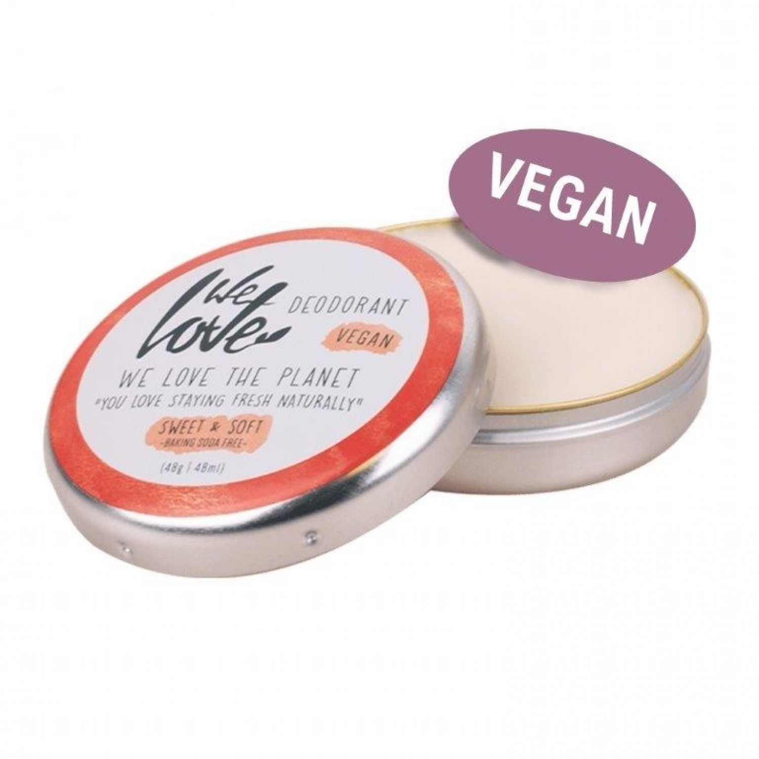 Vegan Deodorant Cream Sweet & Soft | We love the Planet