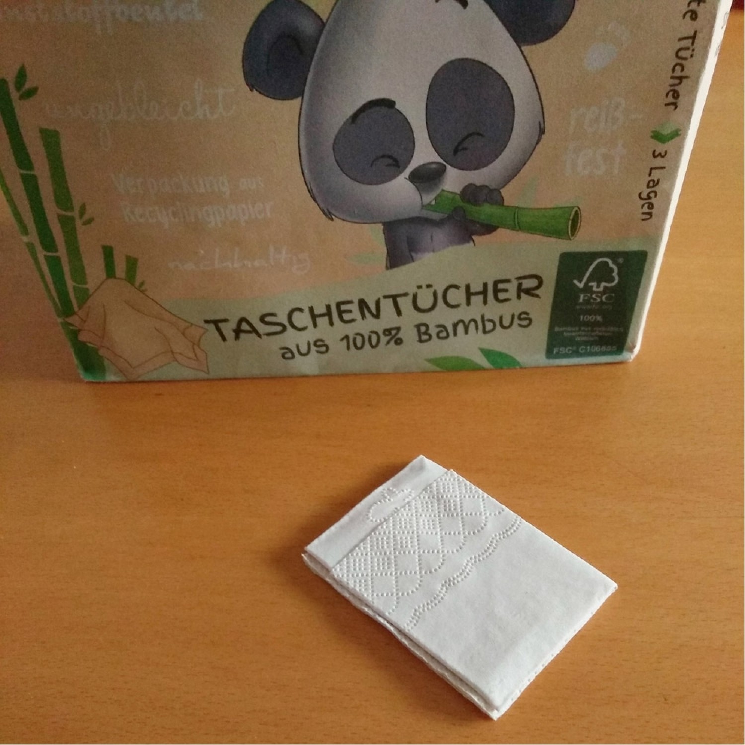 Smooth Panda Vegan Bamboo Tissues