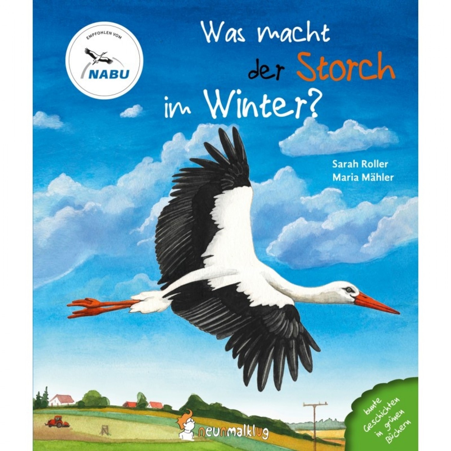 What does the stork do in winter? - German picture book | neunmalklug
