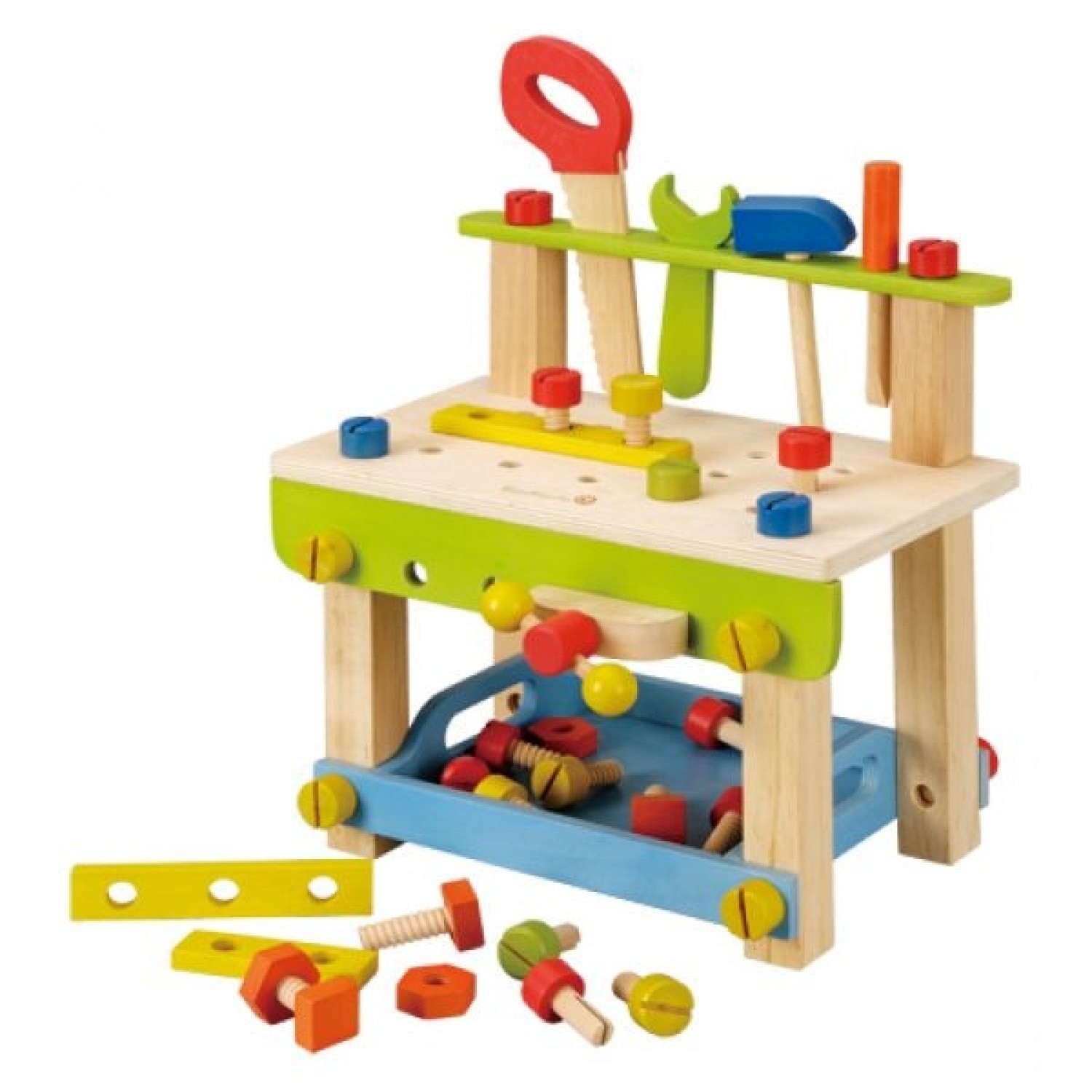 EverEarth children’s workbench with tools – eco wooden toy