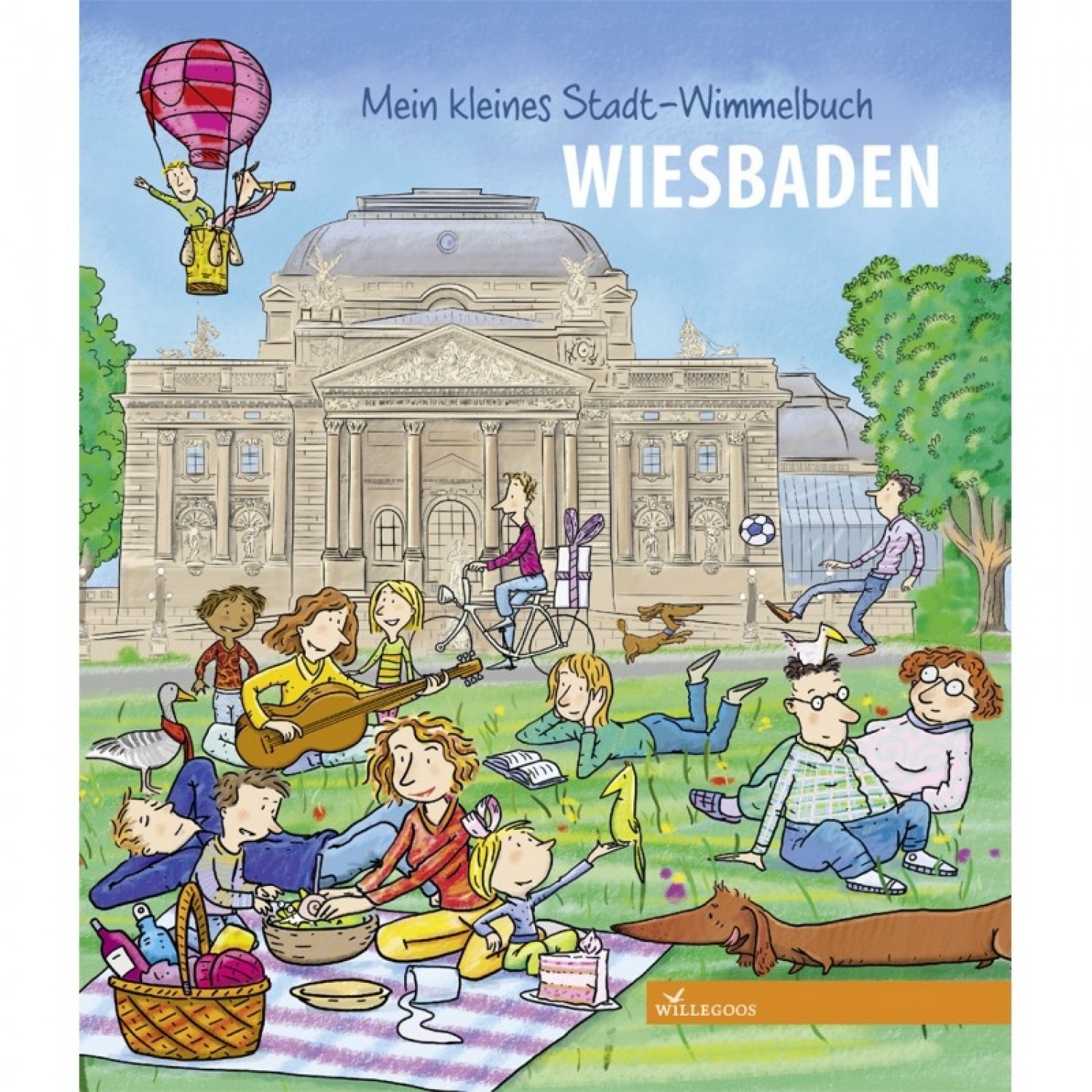 Discover the German Town Wiesbaden - picture book | Willegoos