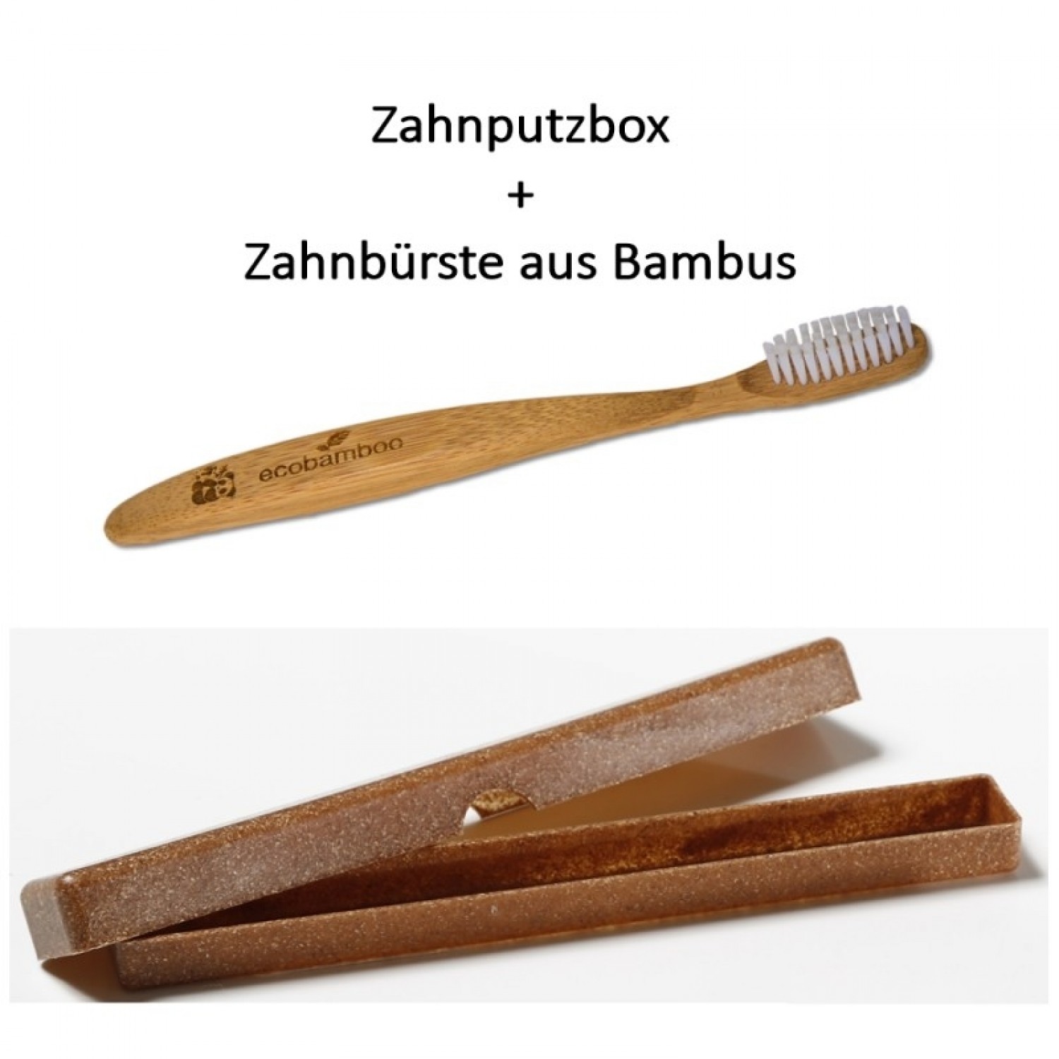 Bamboo Toothbrush & Case made of Liquid Wood | Saling