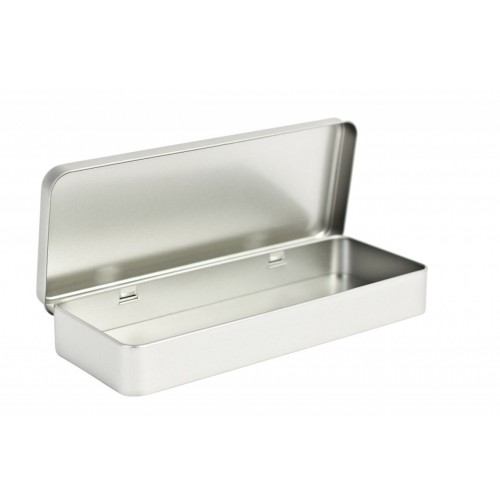 Eco-friendly Hinged Tinplate Box for small items » Tindobo