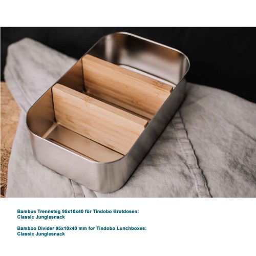 Bamboo Divider 95x10x40mm for Lunchbox » Tindobo