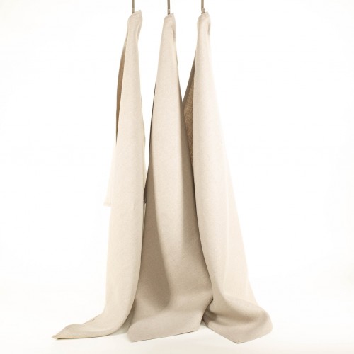 Linen Plain Tea Towel Set of 3 Natural » nahtur-design