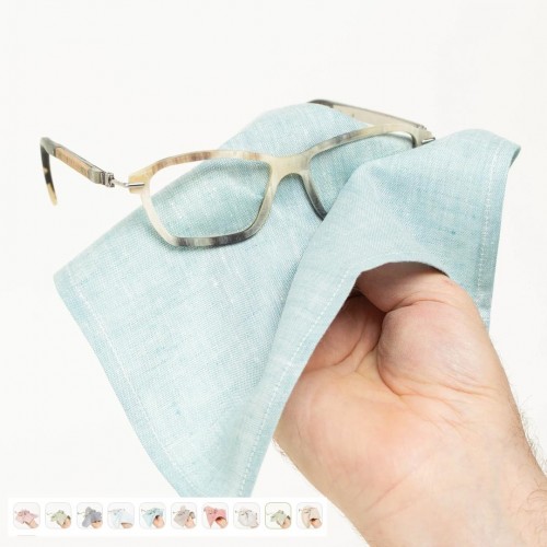 Eyeglasses Cleaning Cloths Organic Linen » nahtur-design
