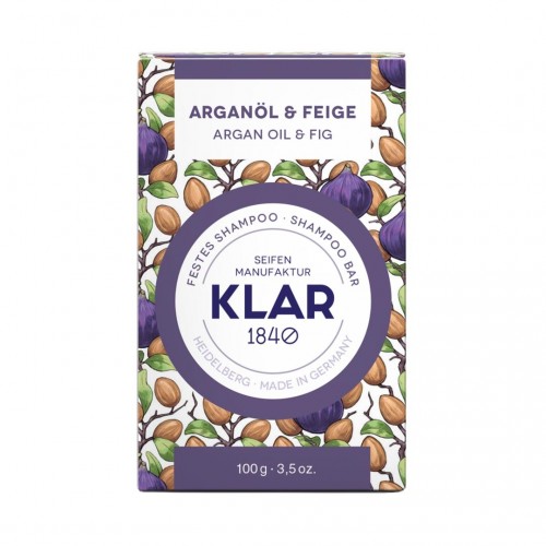 Klar’s Shampoo Bar Argan Oil & Fig - plastic-free!