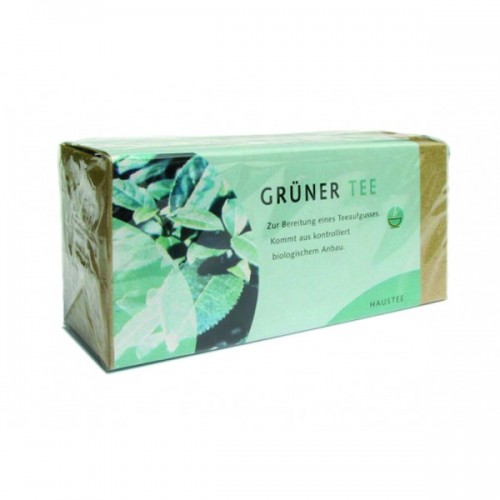 Organic green tea | 25 filter bags | Weltecke