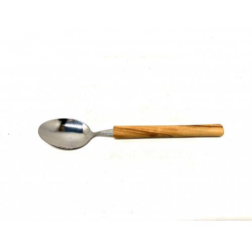 Spoon Stainless Steel with Olive Wood Handle » Olivenholz erleben