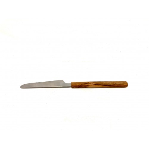 Knife Stainless Steel with Olive Wood Handle » Olivenholz erleben