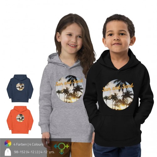 Sun and Sand Kids' Organic Cotton Hooded Sweatshirts » earlyfish