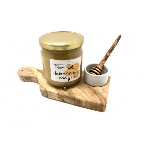 Eco-friendly Gift Basket HONEY with Olive Wood Serving Tray » D.O.M.